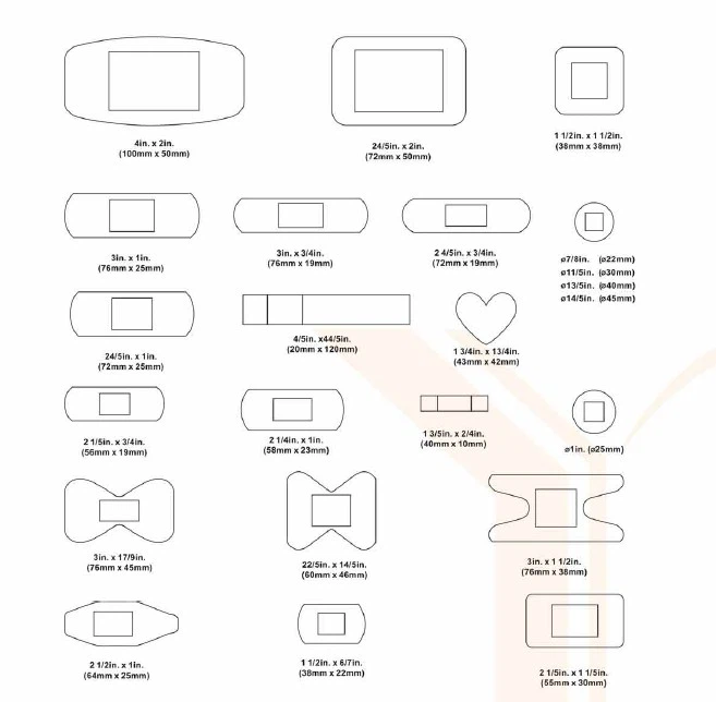 Multi Colored Band Aids